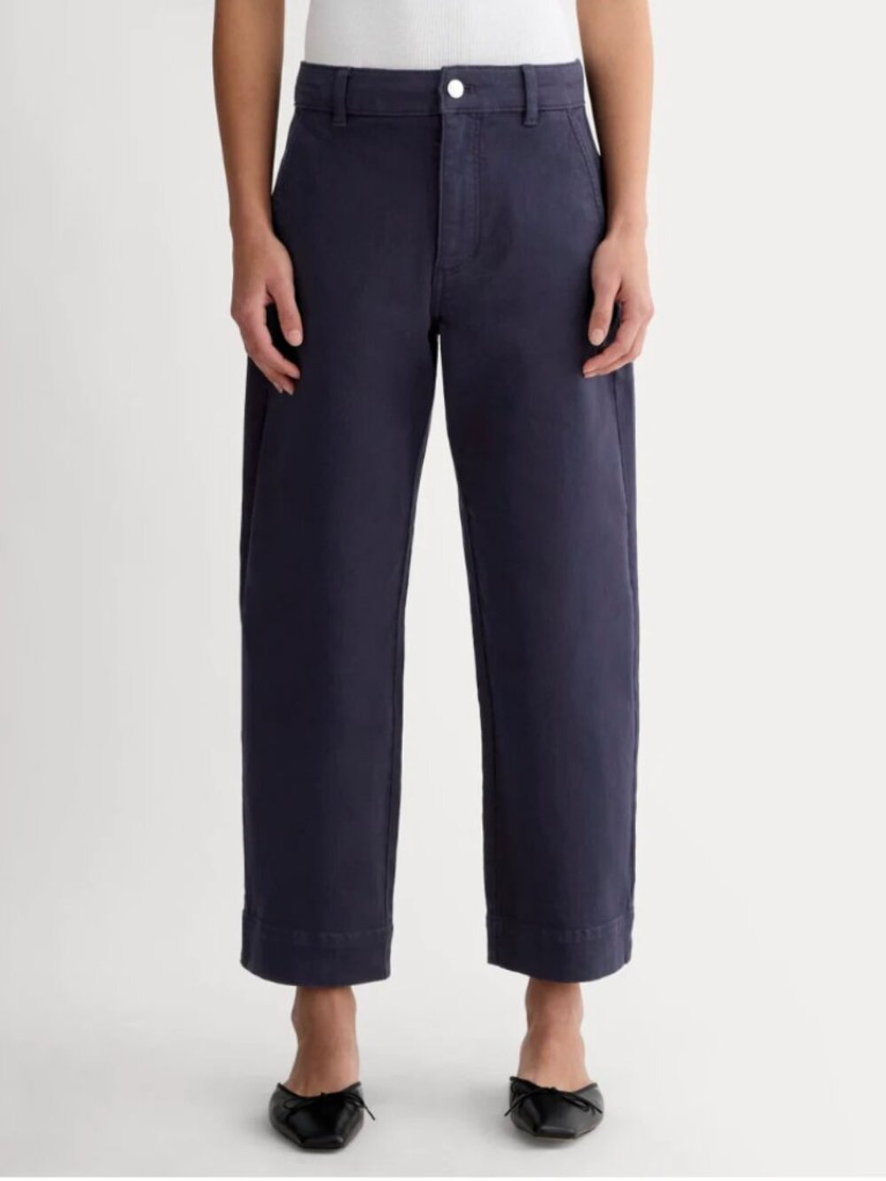 The Utility Straight-Leg Pant (Navy)